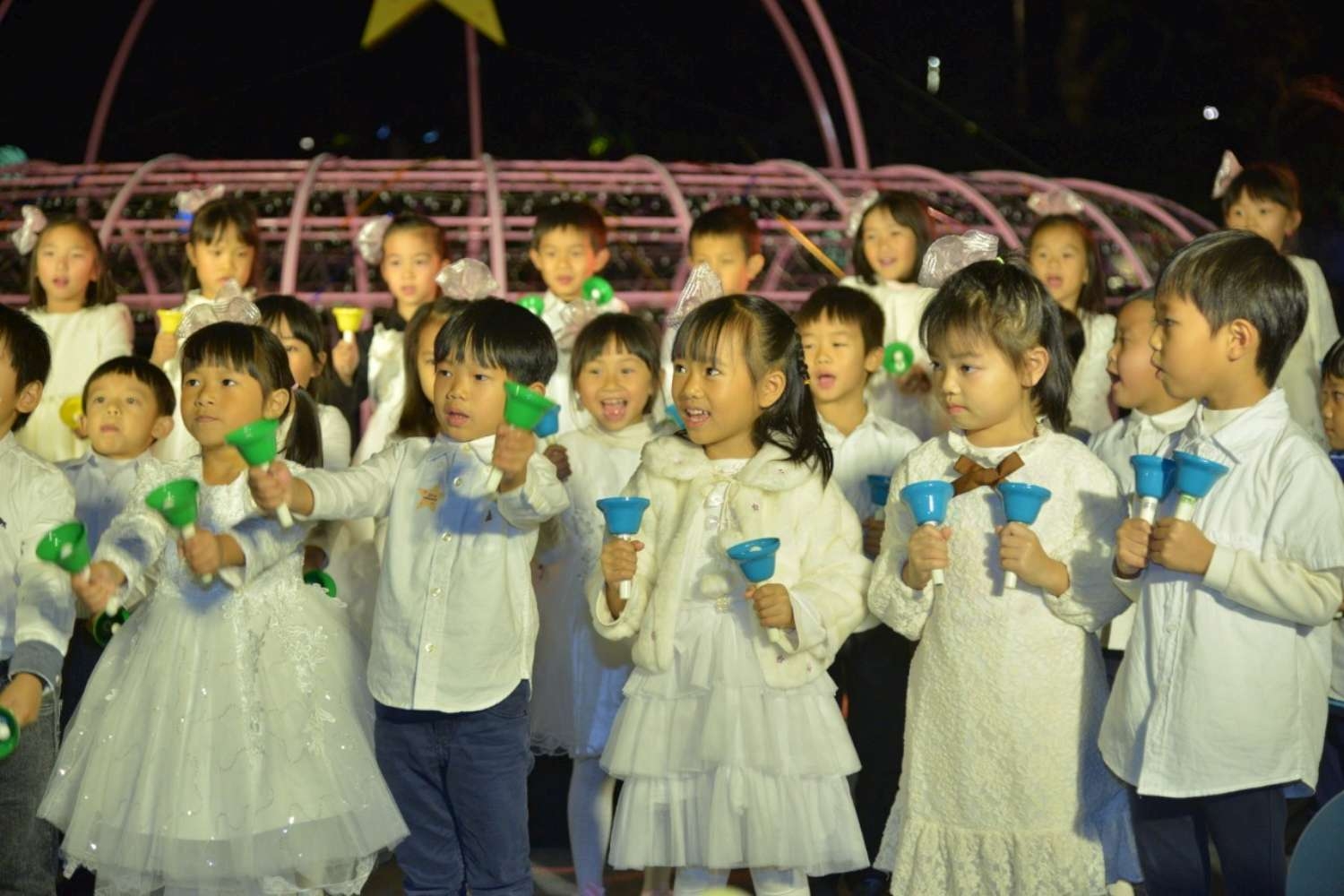 2019感恩點燈晚會在新竹公園 副總統陳建仁與林智堅市長攜手點亮幸福|||