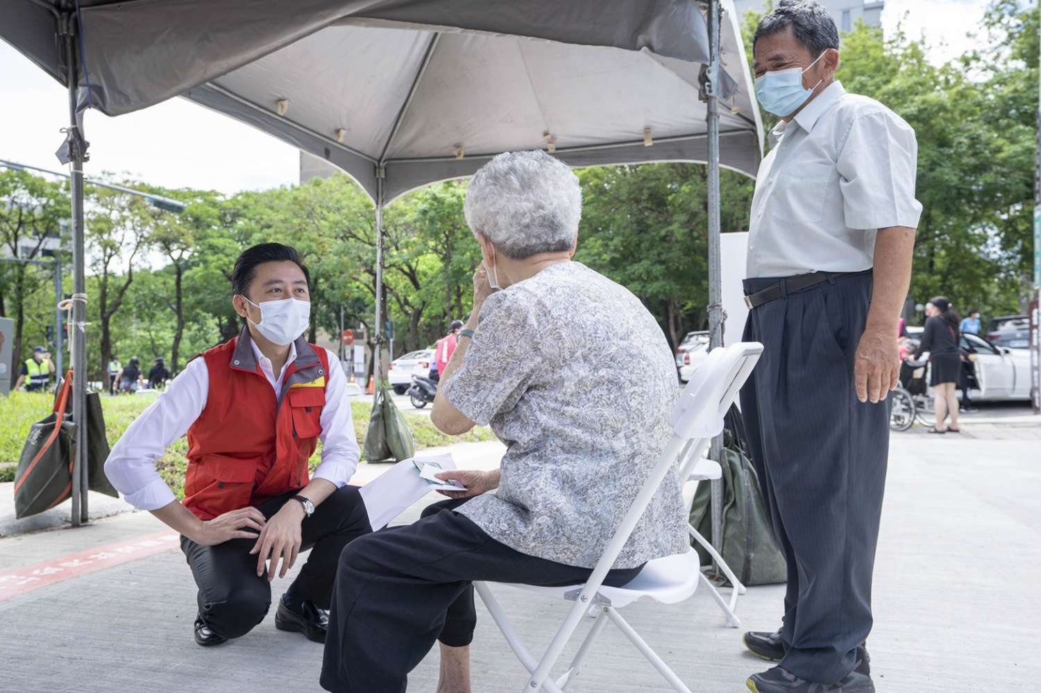 市長今宣布，竹市長者免費健康檢查服務明日（9月1日）開跑，共計7760個名額。(資料照)